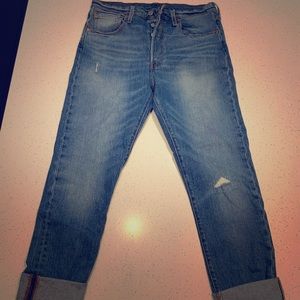 Levi’s 501 skinny jeans barely worn